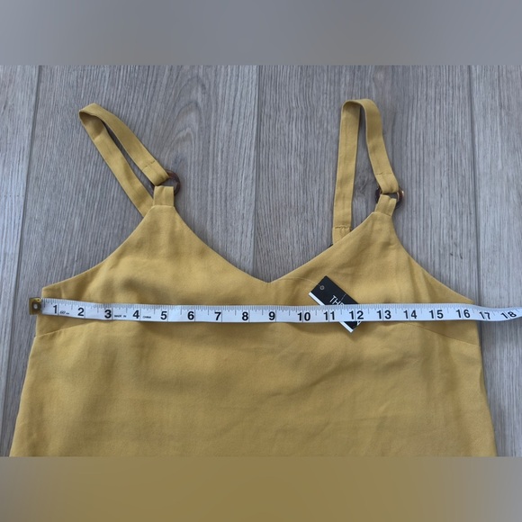 The Vintage Shop Yellow Asymmetrical Fitted top 💛 - Picture 6 of 9